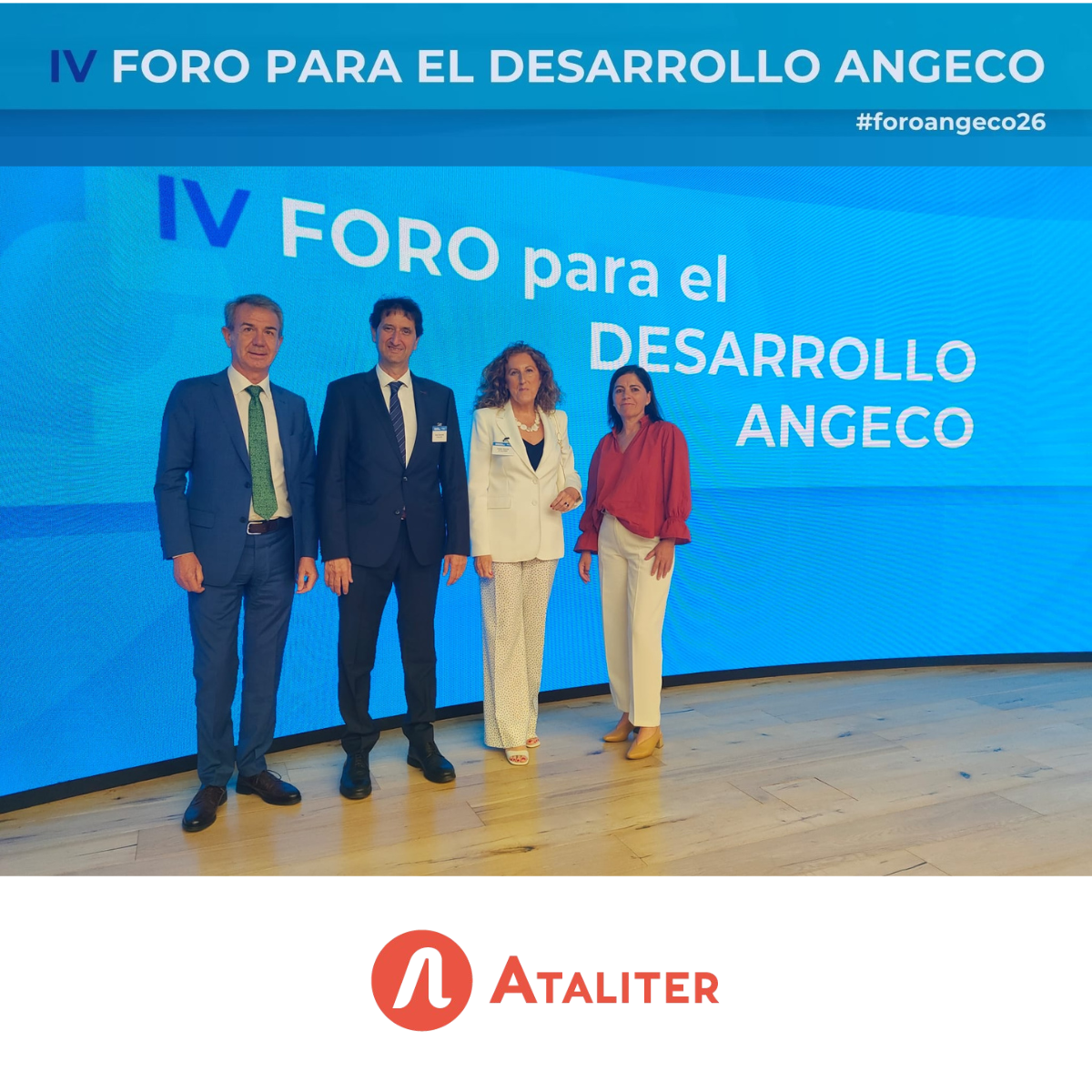 Celebramos el IV Foro para el Desarrollo con Angeco